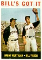 1964 Topps Baseball Cards      268     Bill s Got It-Danny Murtaugh MG-Bill Virdon
